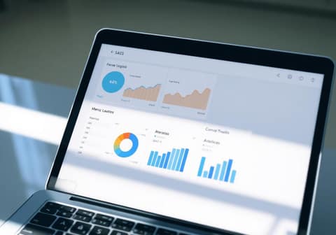 Pré-visualização do modelo saas